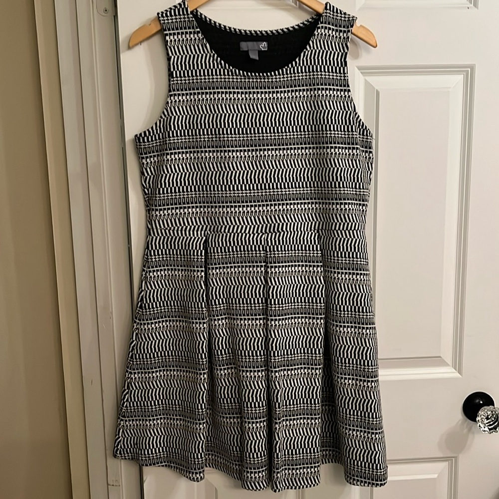 Sears Vtg B&W Dress